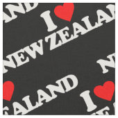I LIEBE NEUSEELAND STOFF (Nahaufnahme)