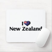 I Liebe Neuseeländische Flagge Mousepad (Mit Mouse)