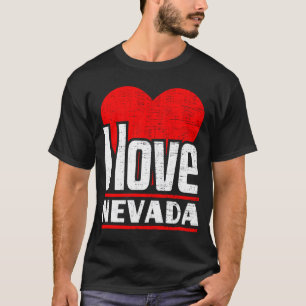 I Liebe Nevada Best Zuhause Staat I Heart Nevada T-Shirt