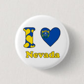 I Liebe Nevada Button (Vorderseite)