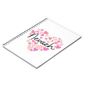 I Liebe Nevaeh Notizblock (Linke Seite)