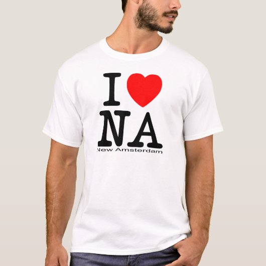 I Liebe New Amsterdam T-Shirt (Vorderseite)