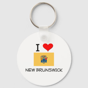 I Liebe New-Brunswick New-Jersey Schlüsselanhänger