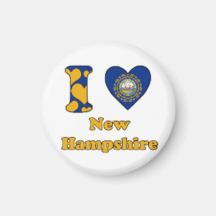 I Liebe New Hampshire Magnet
