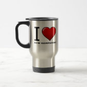 I LIEBE NEW HAMPSHIRE REISEBECHER (Links)
