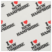 I LIEBE NEW HAMPSHIRE STOFF (Muster)
