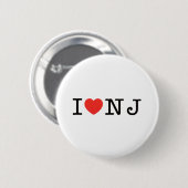 I LIEBE New-Jersey Button (Vorne & Hinten)