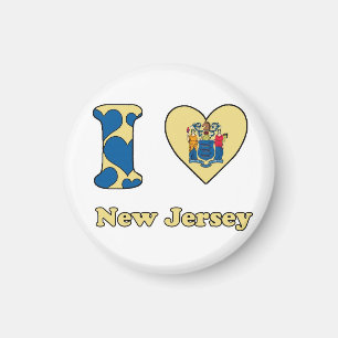 I Liebe New Jersey Magnet