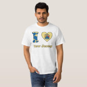 I Liebe New Jersey T-Shirt (Vorne ganz)