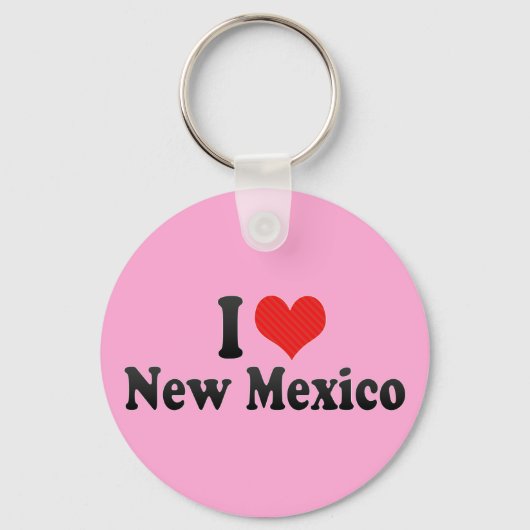 I Liebe New Mexico Schlüsselanhänger (Vorderseite)