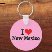 I Liebe New Mexico Schlüsselanhänger (Vorderseite)