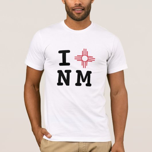 I Liebe New Mexico T-Shirt (Vorderseite)