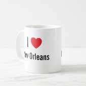 I Liebe New Orleans Kaffeetasse (Vorderseite Links)