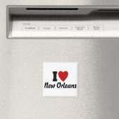 I Liebe New Orleans Magnet (In Situ (Geschirrspüler))