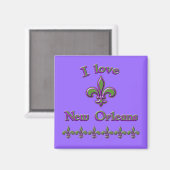 I Liebe New Orleans T Shirts, Tasse, Tasten Magnet (Vorderseite/Rückseite)