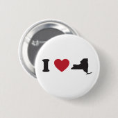 I Liebe New York Button (Vorne & Hinten)