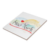 I Liebe New York Fliese (Seite)