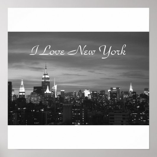 I Liebe New York Foto Pring Poster (Vorne)