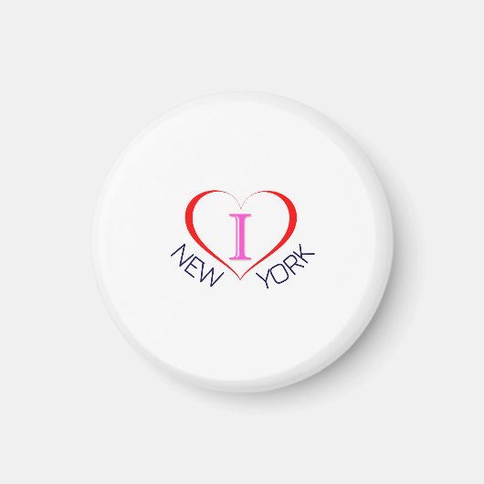I Liebe New York Magnet (Vorne)
