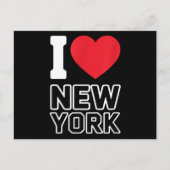 I Liebe New York - New York City Nyc Postkarte (Vorderseite)