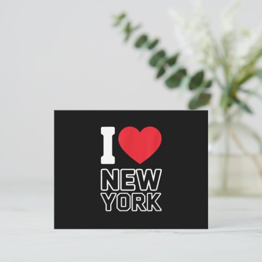 I Liebe New York - New York City Nyc RSVP Karte (Stehend Vorderseite)