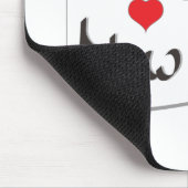 I Liebe New York, New York Mousepad (Ecke)