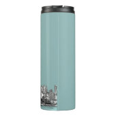 I Liebe New York Personalisiert Thermosbecher (Rückseite)