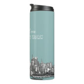 I Liebe New York Personalisiert Thermosbecher (Nach rechts gedreht)