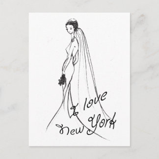 I Liebe New York Postkarte