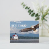 I Liebe New York Postkarte (Stehend Vorderseite)