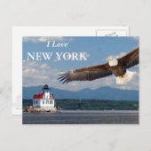I Liebe New York Postkarte (Vorne/Hinten)