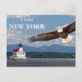 I Liebe New York Postkarte (Vorderseite)
