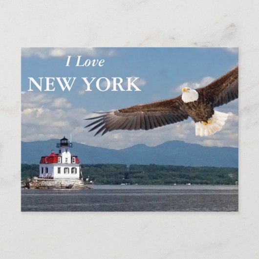 I Liebe New York Postkarte (Vorderseite)