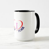 I Liebe New York Tasse (VorderseiteRechts)