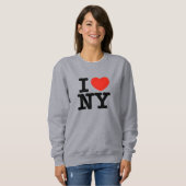 I Liebe New York Womens Sweatshirt (Vorne ganz)