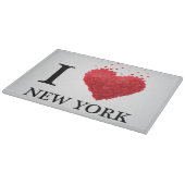 I Liebe-New- Yorkherzen Schneidebrett (Ecke)