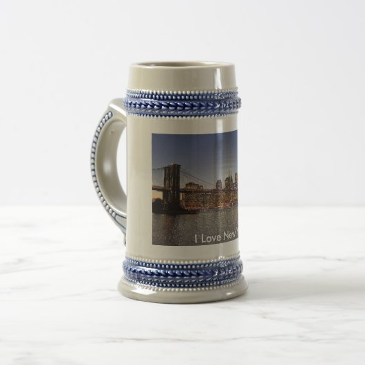 I Liebe-New- YorkTasse Bierglas (Vorderseite Links)
