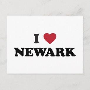 I Liebe Newark New Jersey Postkarte