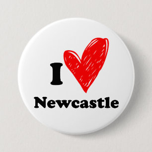 I Liebe Newcastle Button