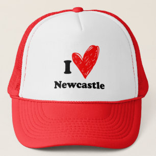 I Liebe Newcastle Truckerkappe