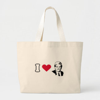 I Liebe Newt Gingrich Jumbo Stoffbeutel