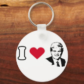 I Liebe Newt Gingrich Schlüsselanhänger (Vorderseite)