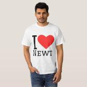 I Liebe Newton T-Shirt (Vorne ganz)
