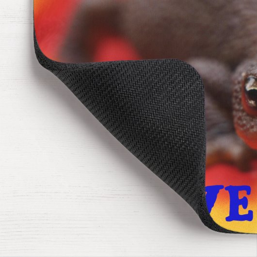 I Liebe Newts Mousepad (Ecke)