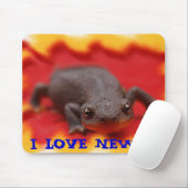 I Liebe Newts Mousepad (Mit Mouse)