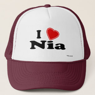 I Liebe Nia Truckerkappe