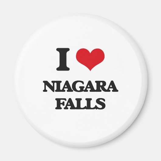 I Liebe Niagara Falls Magnet (Vorne)