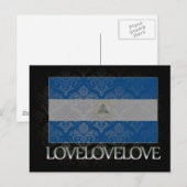 I Liebe Nicaragua Cool Postkarte (Vorne/Hinten)