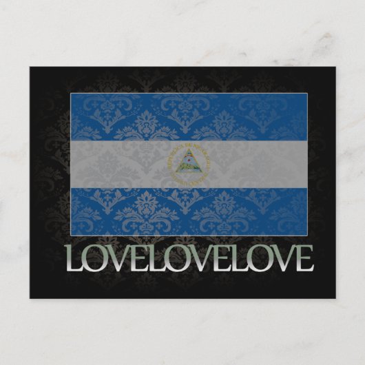 I Liebe Nicaragua Cool Postkarte (Vorderseite)