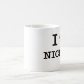 I Liebe-Nickel Kaffeetasse (Mittel)